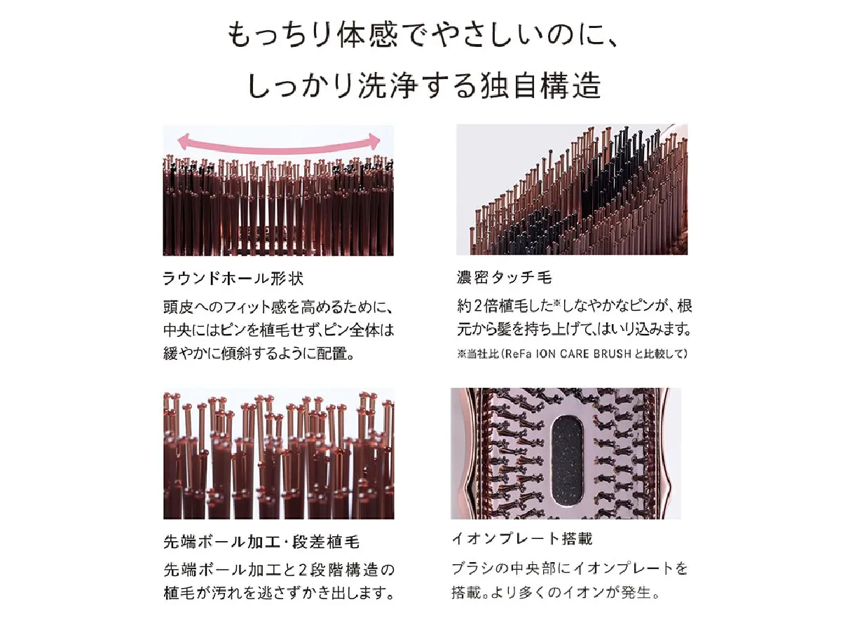 ReFa【リファ】イオンケアブラシプレミアム ION CARE BRUSH PREMIUM