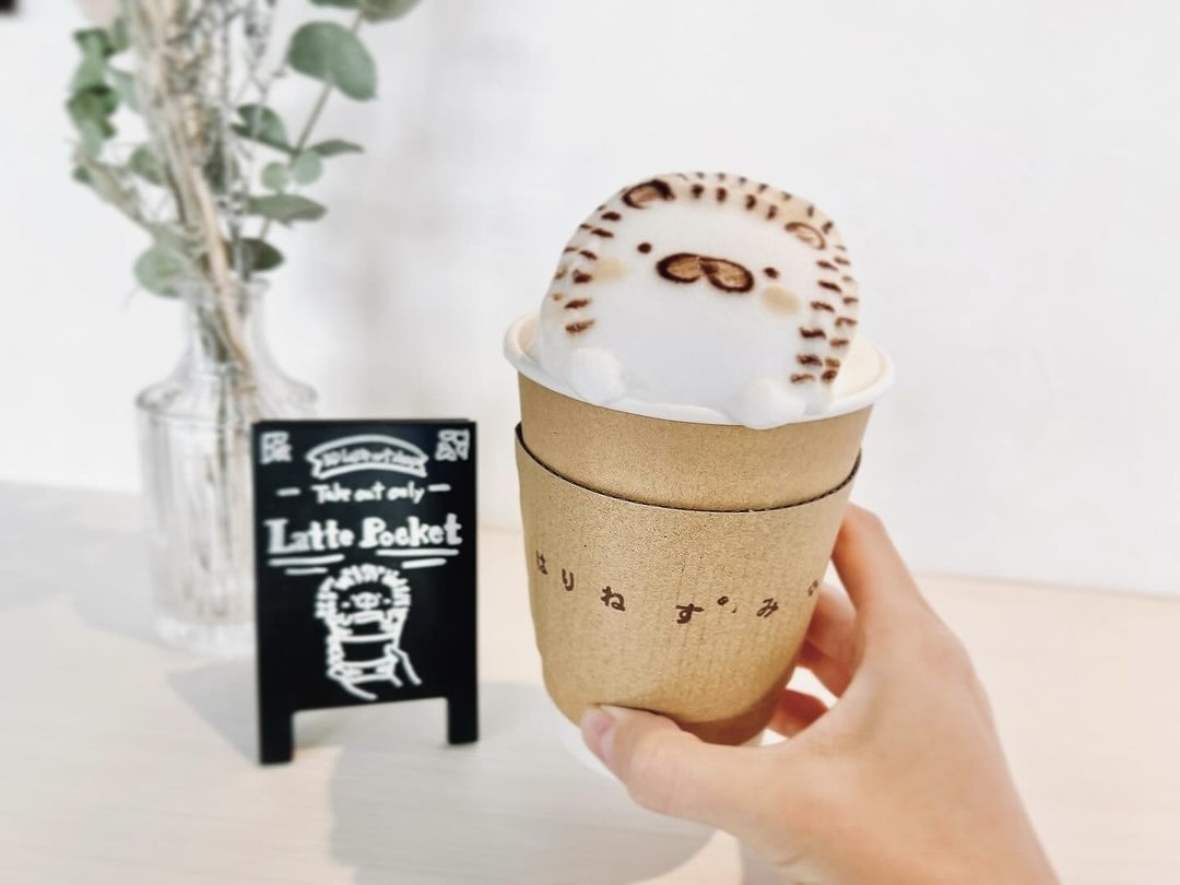 2人の原宿デートを盛り上げる、超ホットな“ぷにぷに”3Dラテアート[hot