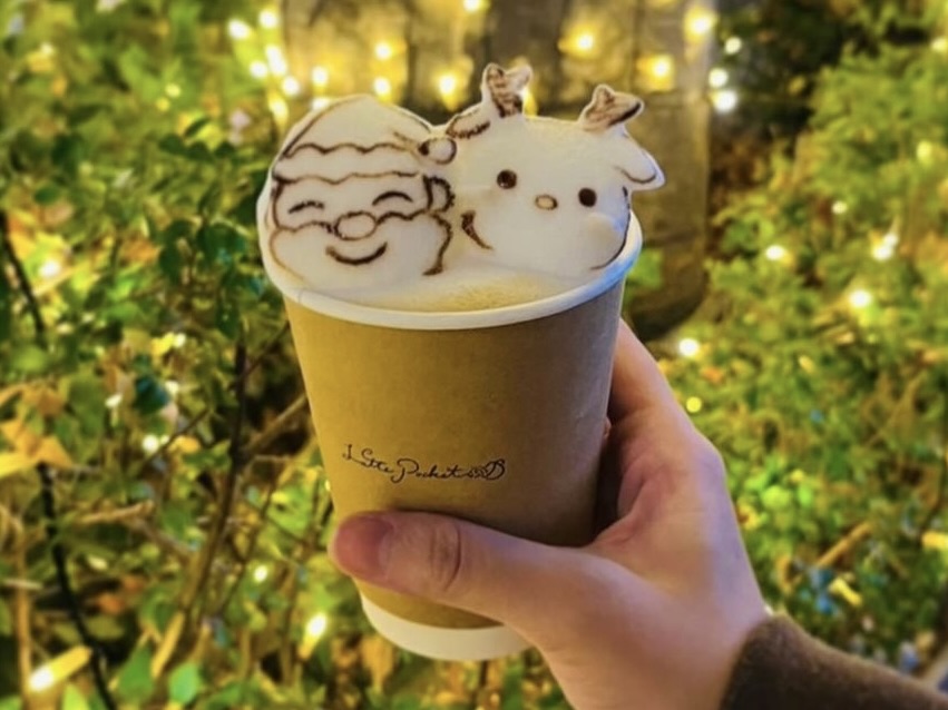これが触れる3Dラテアート！原宿で一番ホットなドリンクを飲む？贈る