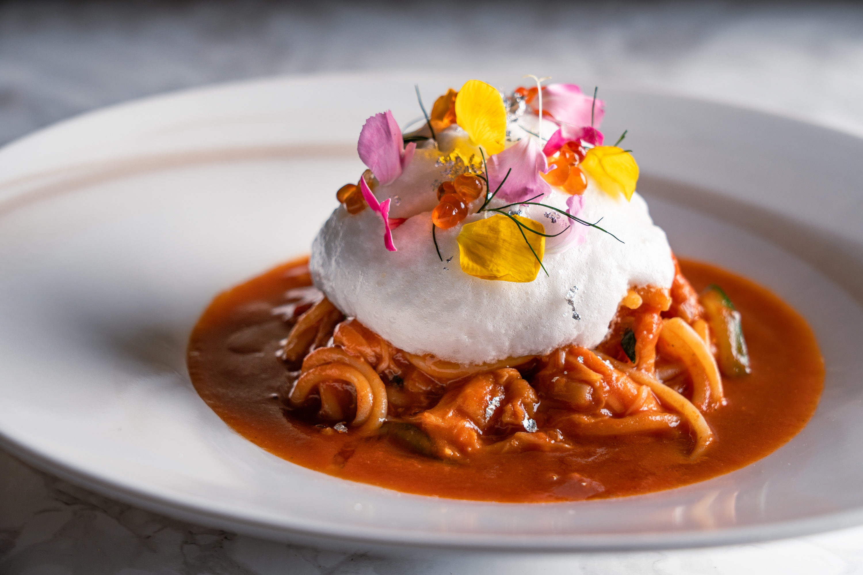 ソラマチ30階の「空色」で、スカイツリーの絶景も味わう記念日